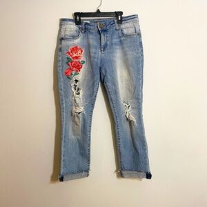 KUT from the Kloth Reese Ankle Straight Leg Size 6